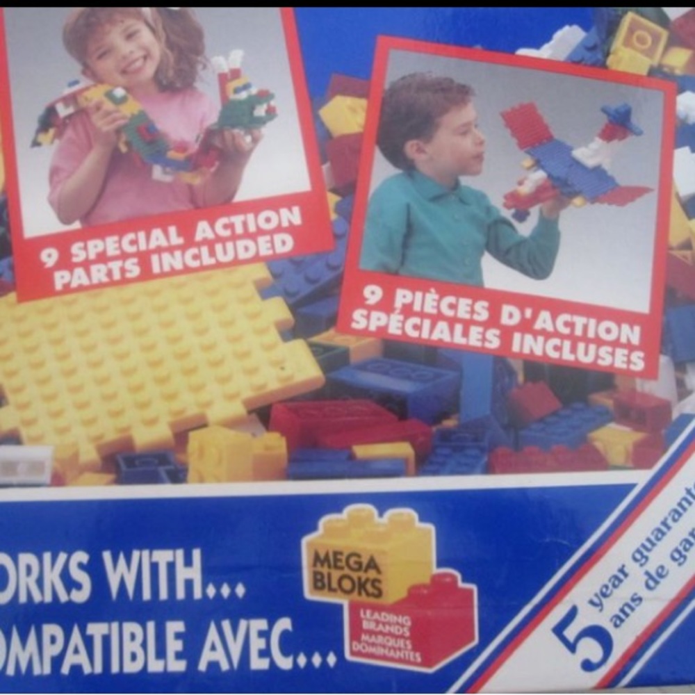 SALE!! Vintage Ritvik Mega Bloks NIB #905.      3rd